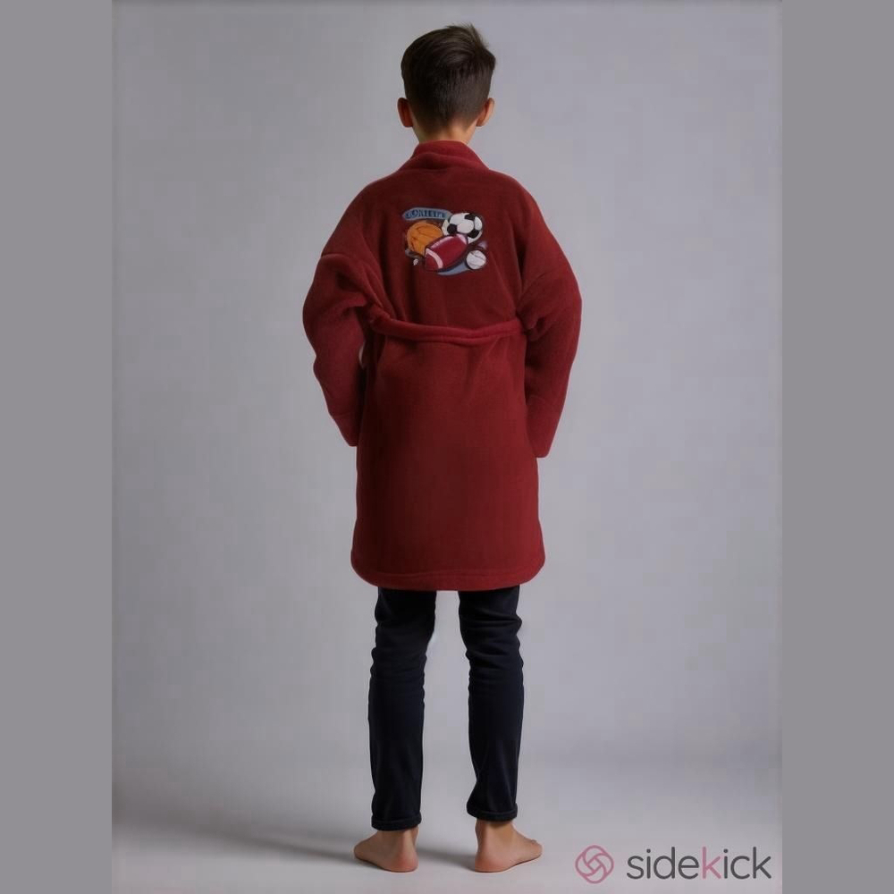 Urban Pipeline Belted Bathrobe Boy's M 8/10 Star Player